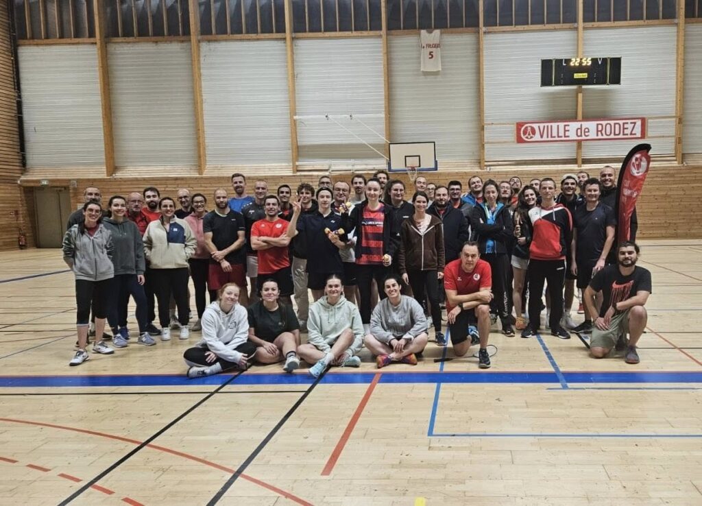 Ambiance au Club Badminton Rodez