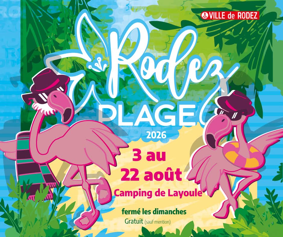 Nous serons présents à RODEZ PLAGE